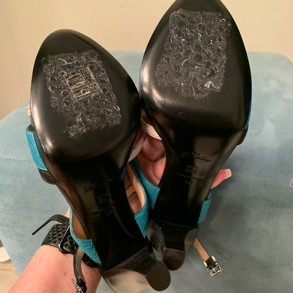 Longchamp Heeled Sandals NWT - Picture 4 of 6